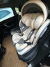 Heekin德國 兒童安全座椅汽車用0-4-12歲嬰兒寶寶360度旋轉(zhuǎn)ISOFIX硬接口 尊享灰(遮陽棚+上拉帶+側(cè)保護(hù)) 曬單實拍圖