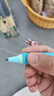 齊心(Comix)2.0mm2B小手正姿自動(dòng)鉛筆不易斷芯 幼兒園兒童啟蒙矯正握姿 按動(dòng)出芯 星藍(lán) 開學(xué)班級(jí)禮物 曬單實(shí)拍圖