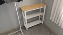 全品屋廚房置物架落地多功能切菜桌子多層餐邊鍋具置物收納柜櫥柜窄邊柜 【店鋪推薦】三層長(zhǎng)80寬30高80 【加厚臺(tái)面】臺(tái)面可剁骨 曬單實(shí)拍圖