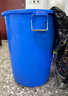 易逗垃圾桶大號加厚商用酒店戶(hù)外廚房工業(yè)環(huán)衛大容量帶蓋無(wú)蓋家用水桶 50L加厚藍色無(wú)蓋 曬單實(shí)拍圖