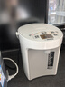 象?。╖O JIRUSHI）電水壺 四段控溫 VE真空保溫 節(jié)能省電-家用辦公電熱水瓶2.2L CV-GQH22C-WA（白色） 曬單實(shí)拍圖