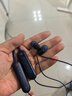 索尼（SONY）WI-C100 無線立體聲 頸掛式 藍(lán)牙耳機(jī) IPX4防水防汗 約25小時長久續(xù)航 藍(lán)色 曬單實(shí)拍圖