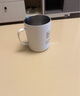 無印良品（MUJI）不銹鋼雙層馬克杯 大容量男女辦公學(xué)生水杯茶杯咖啡杯 白色 490ml 曬單實(shí)拍圖