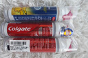 高露潔（Colgate）歐洲進(jìn)口 耀白去漬+卓效防蛀+牙菌斑深潔牙膏 3支組合直立按壓式 曬單實(shí)拍圖