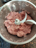 小熊（Bear）絞肉機家用 輔食機嬰兒絞餡機碎肉機料理機餃子肉餡攪拌機打蒜器電動(dòng)攪肉機約2L鋼碗雙刀QSJ-S03B5 曬單實(shí)拍圖