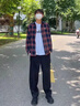 繁獸灰色水洗牛仔褲男秋2025春夏新款微喇褲美式休閑顯瘦百搭牛仔褲 煙灰色【常規(guī)】 XL 曬單實拍圖