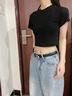 目丸皮帶女士真皮腰帶2025新款休閑個(gè)性百搭配牛仔褲半身裙細(xì)腰帶女款 曬單實(shí)拍圖