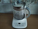 九陽養(yǎng)生壺1.5L煎藥壺迷你玻璃花茶壺煮茶器電水壺?zé)崴畨責(zé)畨仉姛崴畨?白色 1.5L 曬單實拍圖