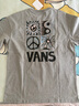 VANS范斯男女同款PEACE TEE短袖跑步休閑運(yùn)動(dòng)T恤 曬單實(shí)拍圖