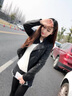 北杳真皮皮衣女小個(gè)子夾克加絨加厚機車(chē)小毛領(lǐng)顯瘦短款春秋薄款顯瘦 黑色薄款無(wú)毛領(lǐng) L[建議93-103斤] 曬單實(shí)拍圖