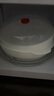 日本微波爐加熱蒸籠食品級(jí)家用加水雙層加厚容器皿蒸屜蒸盒蒸格 【圓形單層】微波爐專用（無異味 微波爐蒸籠 耐高溫耐低溫 曬單實(shí)拍圖