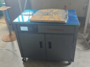 永創(chuàng  )（YOUNGSUN） 半自動(dòng)打包機捆扎機 pp打包帶收緊熱熔一體 全自動(dòng)打包機 高速打包機 流水線(xiàn) 快遞紙箱紙筒布草包裝機械設備 【新升級】雙門(mén)款（增加獨立變壓器＋顯示屏） 曬單實(shí)拍圖