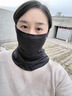 特步（XTEP）防曬面罩騎行冰絲面巾圍脖套魔術(shù)頭巾男女防風(fēng)塵騎車登山釣魚裝備 黑色（全臉防曬/蜂窩網(wǎng)面透氣） 曬單實(shí)拍圖
