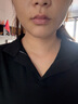 帛芮短袖女夏款polo領螺紋純色修身顯瘦百搭T恤簡約半袖上衣 曬單實拍圖
