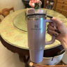 STANLEY巨無霸吸管杯水杯保溫杯大容量不銹鋼杯子辦公887毫升-夢幻紫菀 曬單實拍圖