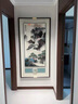 瑪朵維汀 旭日東升玄關(guān)裝飾畫(huà)新中式豎版山水風(fēng)景畫(huà)刺繡掛畫(huà)蘇繡成品客廳畫(huà) 《旭日東升》 80*160 曬單實(shí)拍圖