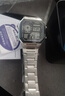 卡西歐（CASIO）復古小方塊學(xué)生腕表 多功能戶(hù)外鋼帶防水手表 AE-1200WHD-1AVDF 曬單實(shí)拍圖