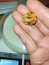 中國黃金（CHINA GOLD）足金平安鎖福字吊墜長命鎖項鏈送寶寶七夕情人節(jié)禮物送女朋友老婆 平安鎖吊墜【贈925鏈】 約3.4g 曬單實拍圖