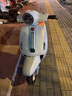 破界小卡拉2025款125踏板燃油摩托車新款復(fù)古代步免購置稅藍(lán)白色 曬單實(shí)拍圖