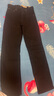 Levi's李維斯女士724高腰修身直筒美式簡(jiǎn)約復古cleanfit牛仔褲 黑色 26 (28) 曬單實(shí)拍圖