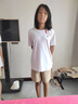特步女童短袖短褲套裝夏款2025新款兒童洋氣時(shí)髦中大童夏季運動(dòng)兩件套 珍珠白 【涼感短袖+速干短褲】 165 cm 曬單實(shí)拍圖