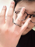 MZMZ孤星戒指男生小眾單身尾戒自律指環(huán)高級感復古生日禮戒指男士 【異地發(fā)貨聯(lián)系客服】 閉口尺寸需定制 曬單實拍圖