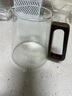 AILUKI日本工藝茶水分離飄逸杯泡茶壺第五代全玻璃內(nèi)膽飄逸壺一鍵沖茶器 胡桃木_雅茗飄逸壺 800ml 曬單實(shí)拍圖