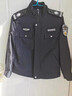 際華三五七六新式保安工作服春秋執勤服套裝物業(yè)門(mén)衛西服制服冬裝加厚服裝 藏青色執勤服【夾克拉鏈款+標志】 170 曬單實(shí)拍圖