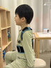 背背佳麗背背佳兒童6到12歲16歲駝背矯正學(xué)生青少年矯姿帶背部開(kāi)肩防低頭 王子藍色 S碼20斤-35斤 曬單實(shí)拍圖