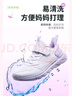 安踏兒童運動鞋男女童跑步鞋2025春秋新品網(wǎng)面透氣舒適軟彈元氣跑鞋 【女密網(wǎng)】白/淺霧紫-3 36 腳長約23cm 曬單實拍圖