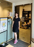 斯凱奇（Skechers）女鞋秋季緩震健步鞋厚底增高休閑運動鞋跑步鞋125641 粉紅色/PNK 37 曬單實拍圖