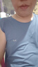 貓人（MiiOW）男士背心男冰絲涼感春夏打底衫運(yùn)動無袖跨欄無痕背心內(nèi)衣男坎肩 曬單實(shí)拍圖