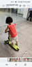好孩子（gb）可折疊滑板車兒童玩具1-3-6歲男女童可坐可騎滑滑車新年禮物 曬單實拍圖