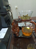 古德窯玻璃自動功夫茶具套裝防燙家用辦公室懶人磁吸泡茶器送禮伴手禮 葫蘆泡茶器 升級款 送老公老師長輩退休紀念品實用 曬單實拍圖