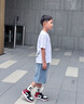 海媽家男童短褲夏季2025新款童裝五分褲中大童童褲子男孩兒童牛仔褲夏裝 曬單實拍圖