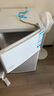 海爾（Haier）88升小冰箱冰箱雙開(kāi)門(mén)小戶(hù)型迷你家用租房宿舍辦公室節能省電BCD-88GHTMZ0WV家電國家補貼15% 曬單實(shí)拍圖