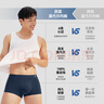 京東京造【100%真絲襠男生禮物】80支蘭精莫代爾男士?jì)妊澞?組合一 XL 曬單實(shí)拍圖