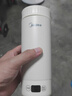 美的（Midea）電熱水杯加熱水壺保溫?zé)?350ml迷你便攜式旅行出差 國補智能恒溫 316L不銹鋼無異味MK-DB35X22 曬單實拍圖