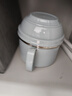 美廚（maxcook）304不銹鋼泡面碗 15cm塑鋼多用快餐杯學(xué)生飯盒 北歐藍(lán)MCFT192 曬單實(shí)拍圖