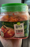 圃美多切件泡菜1.2kg/罐  韓國醬料 辣白菜 咸菜 下飯菜 曬單實(shí)拍圖