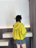 尚靜韓版休閑戶外工裝外套25年秋新時尚小個子連帽上衣 湘葉綠 2XL 曬單實拍圖