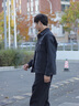 JASONWOOD官方正品高端品牌夾克2025新款工裝牛仔外套男士秋季美式復古上衣 高檔灰色【現貨速達】 春秋款 XL 建議【140-155斤】 曬單實(shí)拍圖