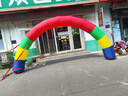 立構(gòu)充氣拱門 彩虹門店鋪開業(yè)拱門商場活動(dòng)慶典彩門婚慶結(jié)婚拱門全套 6米全紅加厚+370w風(fēng)機(jī) 曬單實(shí)拍圖