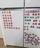 Pinwheel漢字磁力冰箱貼80大片核心高頻漢語(yǔ)拼字識字訓練幼兒早教 漢字貼 曬單實(shí)拍圖