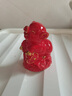 黃色陶瓷豬擺件招財(cái)風(fēng)水吉祥物補(bǔ)角可愛小豬豬客廳玄關(guān)裝飾工藝品 小號(hào)如意豬  無底座 紅瓷描金1件 曬單實(shí)拍圖
