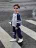 巴帝巴帝秋季新款嬰幼兒男童衛(wèi)衣衛(wèi)褲套裝時(shí)尚百搭運(yùn)動(dòng)休閑 寶藍(lán)色 120 曬單實(shí)拍圖