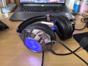 漫步者（EDIFIER）HECATE G2pro頭戴式游戲耳機電競7.1聲道降噪麥克風(fēng)電腦臺式網(wǎng)課辦公fps耳麥帶聲卡線(xiàn)控USB禮物男 【深淵黑】+耳機收納包 曬單實(shí)拍圖
