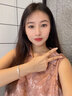ALLOVE三生三世純銀手鏈女士轉(zhuǎn)運(yùn)手環(huán)首飾七夕情人節(jié)禮物送女友老婆生日 曬單實(shí)拍圖