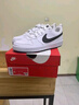 NIKE耐克正品 COURT (GS) 兒童小白鞋日常通勤板鞋童鞋運動(dòng)鞋跑步鞋 DV5456-104 38.5 曬單實(shí)拍圖