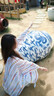 時(shí)鳥(niǎo)披肩民族風(fēng)女外搭氣質(zhì)2025年新款草原川西旅游穿搭薄款云南披肩 民族風(fēng)【七彩燈籠花-白色】 曬單實(shí)拍圖